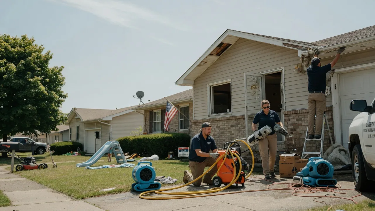 Water Damage Restoration in Niantic, IL near me